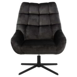 Fauteuil Devin - Stof - Grijsbruin