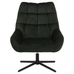 Fauteuil Devin - Stof - Donkergroen