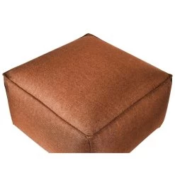 Beliani Poef MUKKI - Bruin Polyester -Bankstoel Winkel 81283ca6cb49432c9081f232b9c1aef7