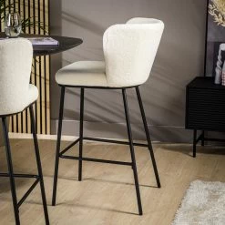 Hoyz Collection - Barkruk T920 Naturel - 50x52x100 - Set Van 2 -Bankstoel Winkel 8174ed885f17426daff3c39a990346b1