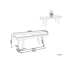 Beliani Bedbank EXTON - Donkere Houtkleur Mdf 6 Beliani Bedbank EXTON - Donkere Houtkleur Mdf -Bankstoel Winkel 8541fdcf647c49809cf7cbbd0950b4a2