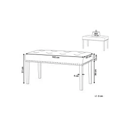 Beliani Hocker YORKTON - Zwart Fluweel 6 Beliani Hocker YORKTON - Zwart Fluweel -Bankstoel Winkel 9b0da98dd29342d0ab9c90e7101b3b27