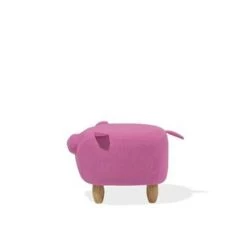 Beliani Dierenhocker PIGGY - Roze Polyester 6 Beliani Dierenhocker PIGGY - Roze Polyester -Bankstoel Winkel 9f09b6913d654b4fa2bd7f728eca5d54