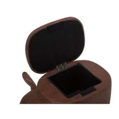 Beliani Dierenhocker ELEPHANT - Bruin Kunstleer 6 Beliani Dierenhocker ELEPHANT - Bruin Kunstleer -Bankstoel Winkel a292b35e090b488d986d12bf9431dbdc