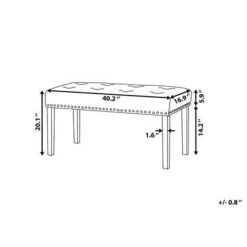 Beliani Hocker YORKTON - Grijs Fluweel -Bankstoel Winkel ab15410e21714eb9800bd8edd5790f62 1