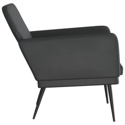 VidaXL Fauteuil 61x78x80 Cm Kunstleer Zwart -Bankstoel Winkel b163176ecf5d4a69822e2d60a7b042d0