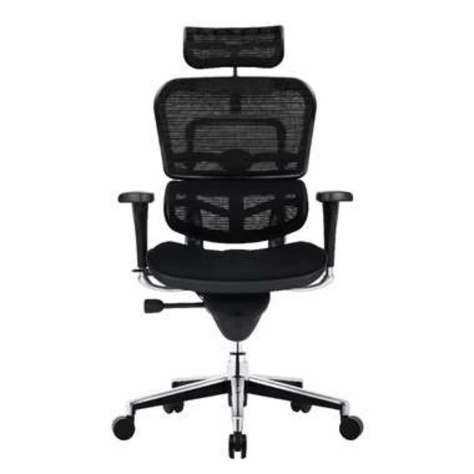 COMFORT Bureaustoel Ergohuman Classic (met Hoofdsteun) - Zitting Stof 2 COMFORT Bureaustoel Ergohuman Classic (met Hoofdsteun) - Zitting Stof - Afbeelding 2