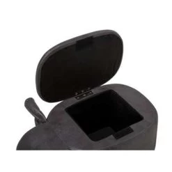 Beliani Dierenhocker ELEPHANT - Grijs Kunstleer -Bankstoel Winkel b473c2b48cec436cbdec6e7f3b0ef43e