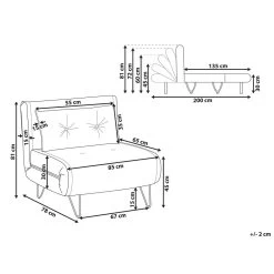 Beliani Eenpersoonsbank - VESTFOLD Blauw Fluweel 6 Beliani Eenpersoonsbank - VESTFOLD Blauw Fluweel -Bankstoel Winkel b8acce735caa4f649eb7b97f7417a1c6