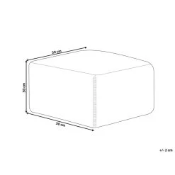 Beliani Poef PULICAT - Beige Jute -Bankstoel Winkel ba343f78646442f78a8d263289251e2d