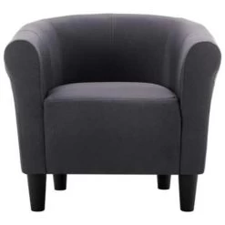 VidaXL Fauteuil Stof Zwart -Bankstoel Winkel c1a0bd90a885431580c6535dcabfd85a
