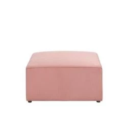 Beliani Ottomaan LEMVIG - Roze Corduroy 7 Beliani Ottomaan LEMVIG - Roze Corduroy -Bankstoel Winkel c1bd08acd732460382779e7e268ce263