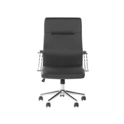 Beliani Bureaustoel OSCAR - Zwart Kunstleer 7 Beliani Bureaustoel OSCAR - Zwart Kunstleer -Bankstoel Winkel c6687f5d20a4467cae9714fa3ec50be0