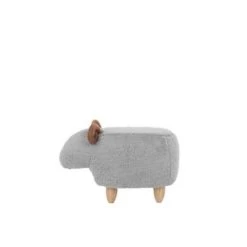 Beliani Hocker LAMB - Grijs Polyester 6 Beliani Hocker LAMB - Grijs Polyester -Bankstoel Winkel ca8c7c14defd4533ab47acec16ac46f1