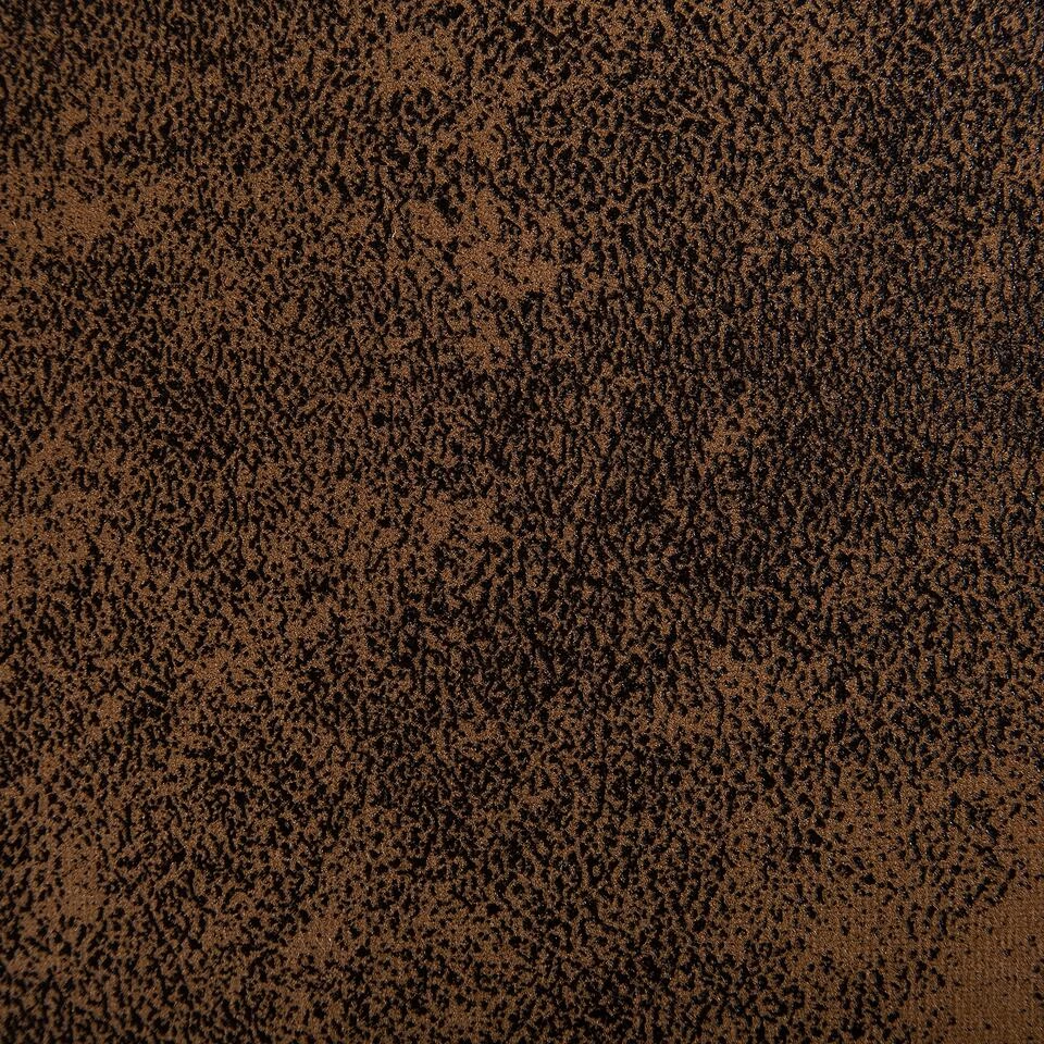 Beliani Dierenhocker HIPPO - Bruin Kunstleer 4 Beliani Dierenhocker HIPPO - Bruin Kunstleer - Afbeelding 4