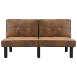 VidaXL Tweezitsbank Kunstsuède Bruin 7 VidaXL Tweezitsbank Kunstsuède Bruin -Bankstoel Winkel d1884241ece14387866e0ed1e57195a6