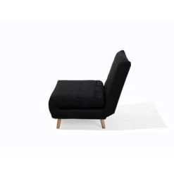 Beliani Slaapbank - SETTEN Zwart Polyester -Bankstoel Winkel d4cb48caee484d0caa7efcc731137a76