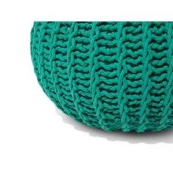 Beliani Poef CONRAD - Groen Katoen -Bankstoel Winkel d7b722ac27744d3dbe06d8bf5451bb71