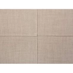 Beliani Ottomaan OSLO - Beige Polyester -Bankstoel Winkel e78adc9a21dd417982041dedb3d1fb61